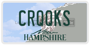 CRQQKS  license plate in NH