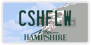 CSHFLW  license plate in NH