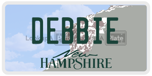 DEBBIE  license plate in NH