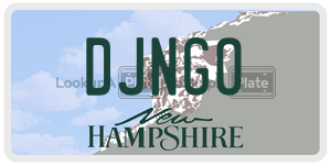 DJNGO  license plate in NH