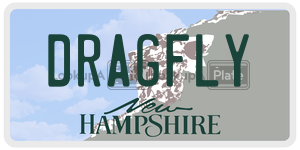 DRAGFLY  license plate in NH