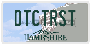 DTCTRST  license plate in NH