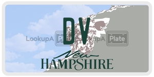 DV  license plate in NH