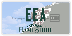 EEA  license plate in NH