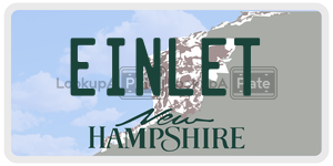 EINLET  license plate in NH
