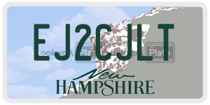 EJ2CJLT  license plate in NH