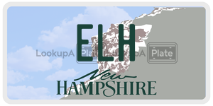 ELH  license plate in NH
