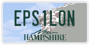 EPS1LON  license plate in NH