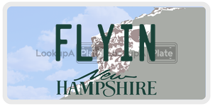 FLYIN  license plate in NH