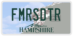 FMRSDTR  license plate in NH