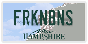 FRKNBNS  license plate in NH