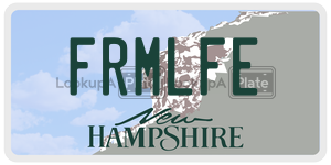 FRMLFE  license plate in NH