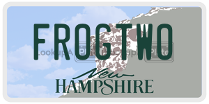 FROGTWO  license plate in NH