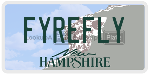 FYREFLY  license plate in NH