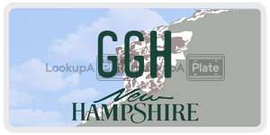 G&GH  license plate in NH