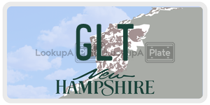 GLT  license plate in NH