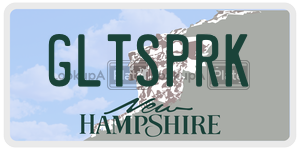 GLTSPRK  license plate in NH