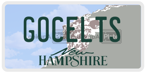 GOCELTS  license plate in NH