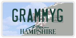 GRAMMYG  license plate in NH