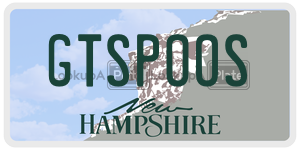 GTSPOOS  license plate in NH