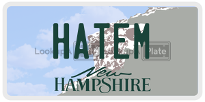 HATEM  license plate in NH