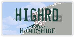 HIGHRD  license plate in NH