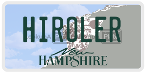 HIROLER  license plate in NH