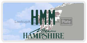 HMM  license plate in NH