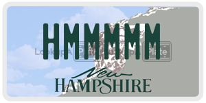 HMMMMM  license plate in NH