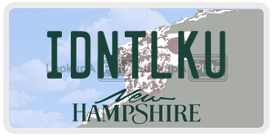 IDNTLKU  license plate in NH
