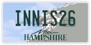 INNIS26  license plate in NH