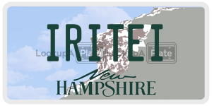 IRITEI  license plate in NH