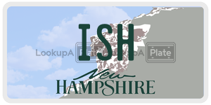 ISH  license plate in NH