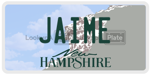 JAIME  license plate in NH