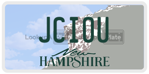 JCIOU  license plate in NH