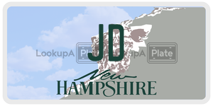 JD  license plate in NH