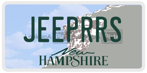 JEEPRRS  license plate in NH
