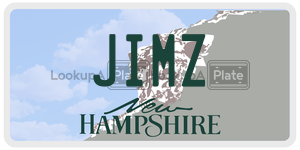 JIMZ  license plate in NH