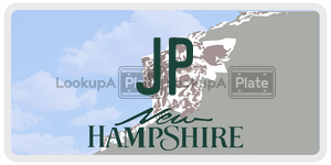 JP  license plate in NH