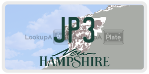 JP3  license plate in NH