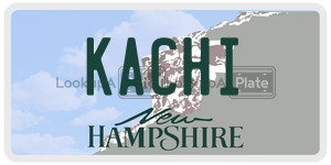 KACHI  license plate in NH
