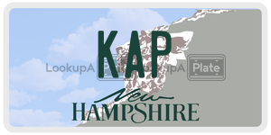 KAP  license plate in NH
