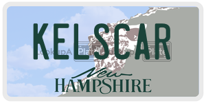 KELSCAR  license plate in NH