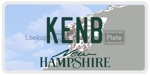KENB  license plate in NH