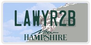 LAWYR2B  license plate in NH