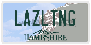 LAZLTNG  license plate in NH