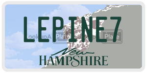 LEPINE7  license plate in NH
