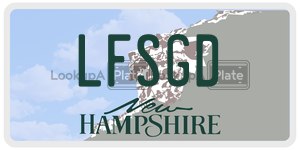 LFSGD  license plate in NH