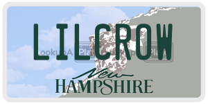 LILCROW  license plate in NH