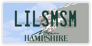 LILSMSM  license plate in NH